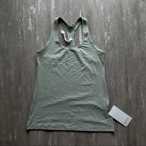 Lululemon Cool Racerback Tank Top Nulu Green Fern